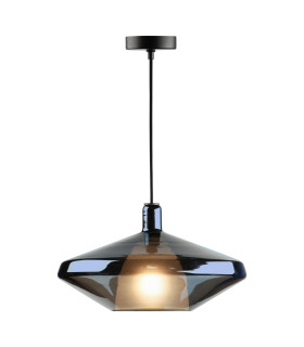 Esmeralda Large Ceiling Pendant Blue & Opal Glass-1