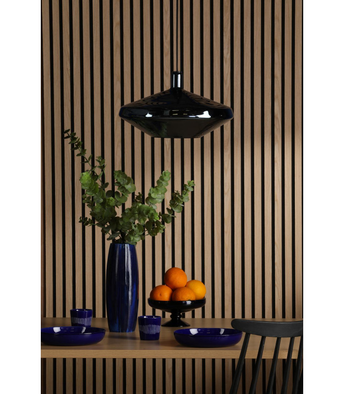 Esmeralda Large Ceiling Pendant Blue & Opal Glass-3