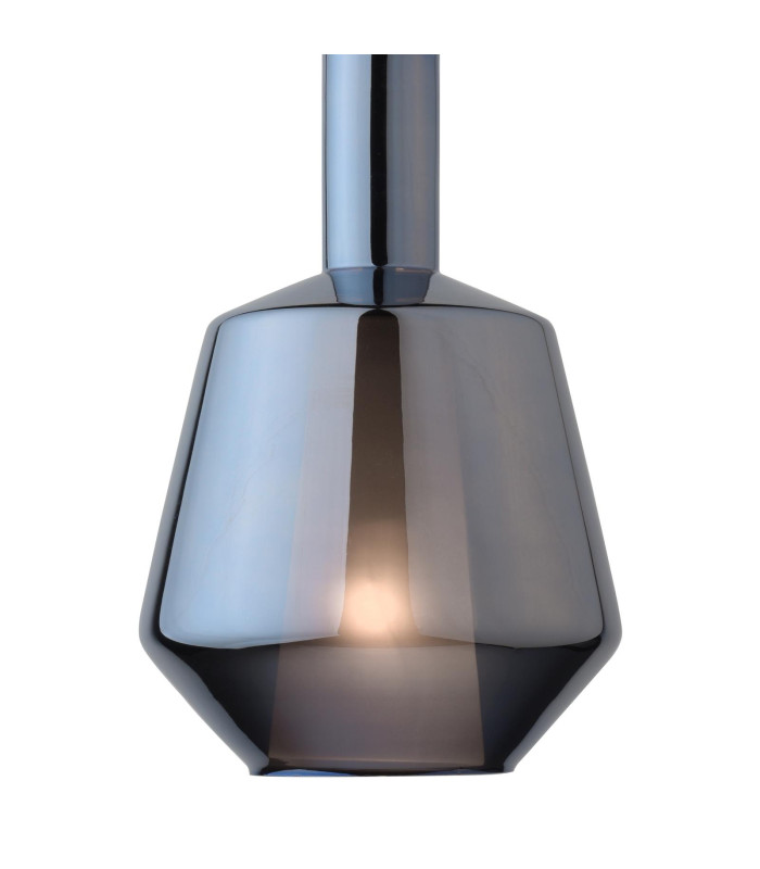Esmeralda Small Ceiling Pendant Blue Glass and Opal Glass-5