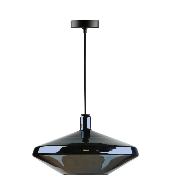 Esmeralda Large Ceiling Pendant Blue & Opal Glass-5