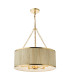 Fenella 5 Light Ceiling Pendant Gold Leaf-1