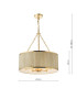 Fenella 5 Light Ceiling Pendant Gold Leaf-4