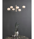 Jasper 6 Light Ceiling Pendant Satin Nickel and Opal Glass-2