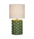 Jayden Table Lamp Green Reactive Glaze With Shade-1