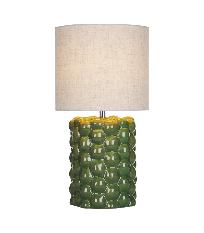 Jayden Table Lamp Green Reactive Glaze With Shade-1