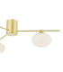 Jasper 3 Light Semi-Flush Satin Gold and Opal Glass-7