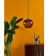 Leandra Ceiling Pendant Tortoiseshell Glass and Antique Brass-3