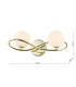 Lysandra Wall Light Polished Gold and Opal Glass-2