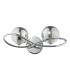 Lysandra Wall Light Polished Chrome and Smoked Glass-3