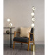 Lysandra 4 Light Floor Lamp Polished Gold and Opal Glass-2