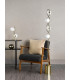 Lysandra 4 Light Floor Lamp Polished Gold and Opal Glass-3