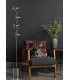 Lysandra 4 Light Floor Lamp Polished Chrome and Smoked Glass-3