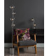 Lysandra 4 Light Floor Lamp Polished Chrome and Smoked Glass-4