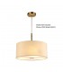 Antique Brass 3m 3 Light E27 Universal Ceiling Pendant, Suitable For A Vast Selection Of Shades - 5