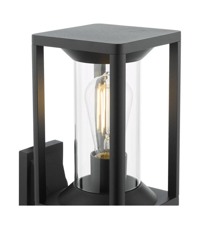 Mackenzie Outdoor Wall Light Matt Black IP65-4