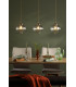 Mya 3 Light Bar Ceiling Pendant Antique Brass and Glass-2