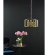 Myka 4 Light Ceiling Pendant Brushed Bronze-3