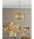 Myka 4 Light Ceiling Pendant Brushed Bronze-4