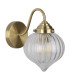 Mya Wall Light Antique Brass and Glass-5