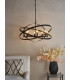 Nitya 8 Light Ceiling Pendant Matt Black-2