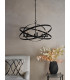 Nitya 8 Light Ceiling Pendant Matt Black-3