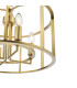Myka 4 Light Ceiling Pendant Brushed Bronze-9
