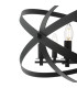 Nitya 8 Light Ceiling Pendant Matt Black-6