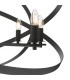 Nitya 8 Light Ceiling Pendant Matt Black-7