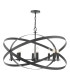 Nitya 8 Light Ceiling Pendant Matt Black-8