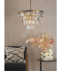 Rhapsody 6 Light Chandelier Crystal and Natural Brass-2