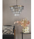 Rhapsody 6 Light Chandelier Crystal and Natural Brass-3