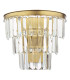 Rhapsody 3 Light Wall Light Crystal and Bronze-3