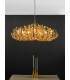 Silvius Oval Ceiling Pendant Gold Leaf-2
