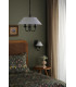 Sivan 3 Light Ceiling Pendant Matt Black With Shade-3
