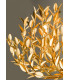 Silvius Oval Ceiling Pendant Gold Leaf-6
