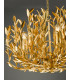 Silvius 9 Light Ceiling Pendant Gold Leaf-7