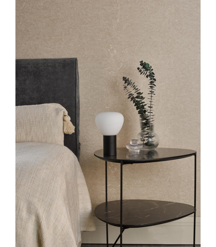 Zorah Touch Table Lamp Opal Glass and Matt Black-3