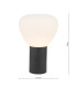 Zorah Touch Table Lamp Opal Glass and Matt Black-4