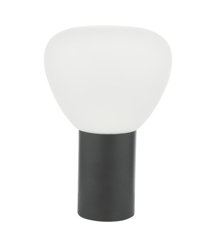 Zorah Touch Table Lamp Opal Glass and Matt Black-5