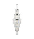 Angel 28 Light Chandelier Crystal and Polished Chrome-1