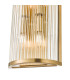 Eleanor 4 Light Wall Light Natural Brass Glass-6