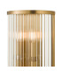 Eleanor 4 Light Wall Light Natural Brass Glass-7