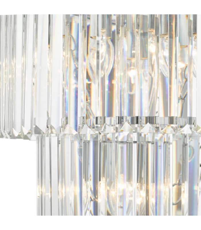 Angel 28 Light Chandelier Crystal and Polished Chrome-10