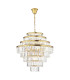 Rhapsody Chandelier Bronze Crystal-1