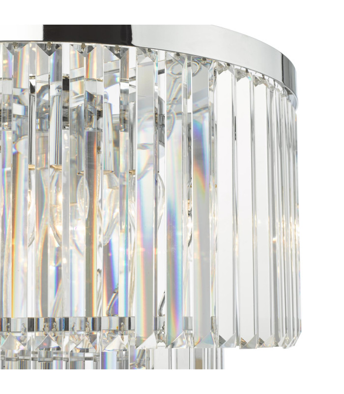 Angel 28 Light Chandelier Crystal and Polished Chrome-11