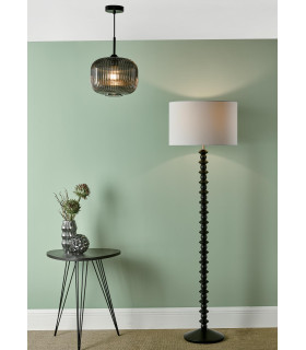 Azana Floor Lamp Matt Black With Shade-2