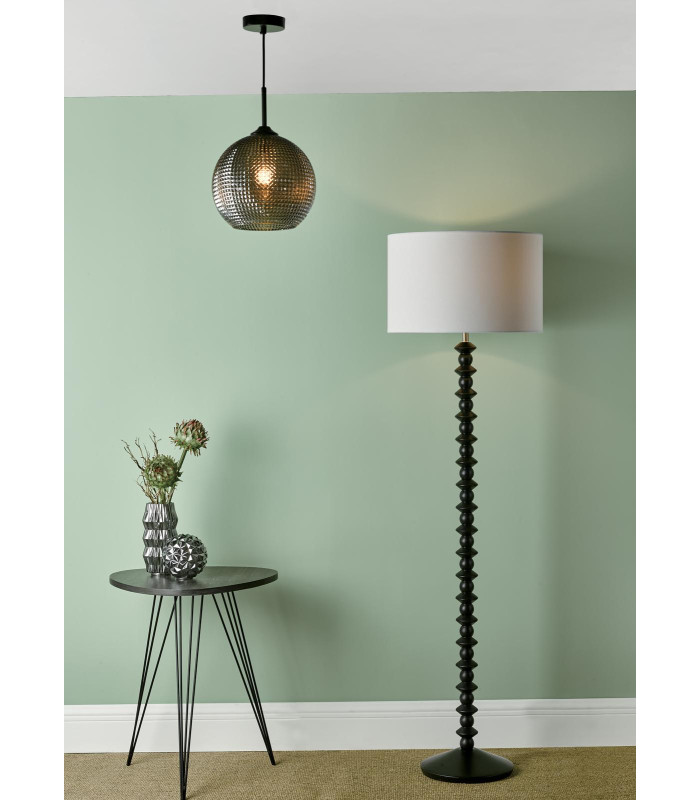 Azana Floor Lamp Matt Black With Shade-3