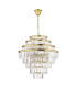 Rhapsody Chandelier Bronze Crystal-5