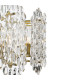 Porthos 15 Light Ceiling Pendant Antique Brass Glass-10
