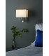 Modena Wall Light Brushed Bronze With Shade LED-2
